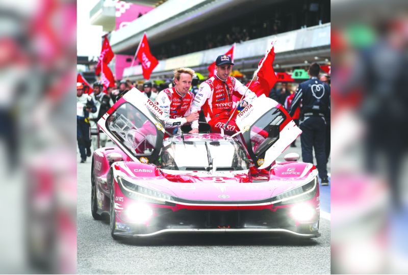 Toyota power to world title